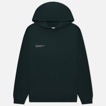 фото Мужская толстовка pangaia 365 seasonal hoodie, цвет зелёный, размер xxs
