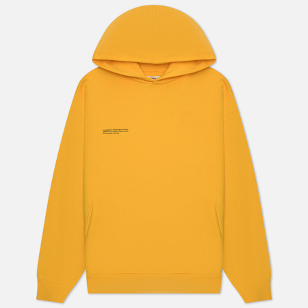 фото Мужская толстовка pangaia 365 seasonal hoodie, цвет жёлтый, размер xxs