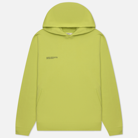 фото Мужская толстовка pangaia 365 seasonal hoodie, цвет зелёный, размер xxs