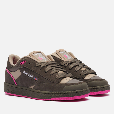 фото Кроссовки reebok club c bulc, цвет коричневый, размер 36 eu
