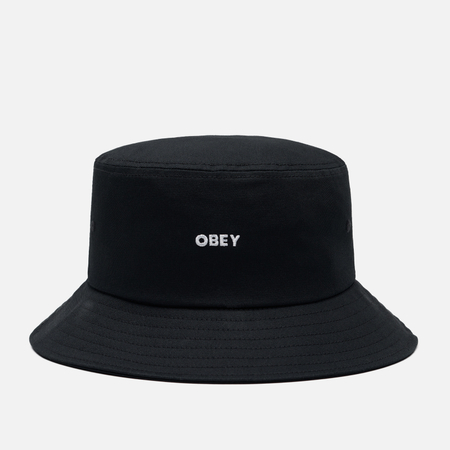 фото Панама obey bold twill, цвет чёрный