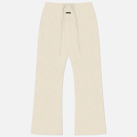 фото Женские брюки fear of god essentials signature classic fit flare, цвет серый, размер m