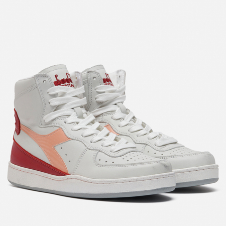 фото Женские кроссовки diadora heritage mi basket used, цвет серый, размер 36 eu