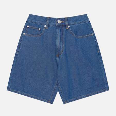 фото Мужские шорты obey emerson denim, цвет синий, размер 30