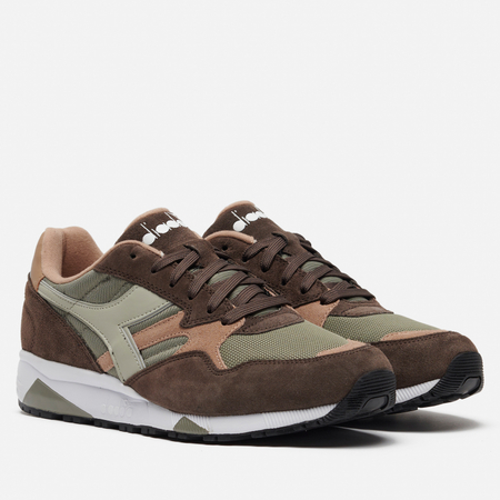фото Мужские кроссовки diadora n.902, цвет коричневый, размер 40.5 eu