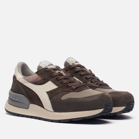 фото Мужские кроссовки diadora heritage conquest suede sw, цвет коричневый, размер 40.5 eu