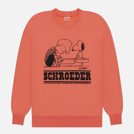 фото Мужская толстовка tsptr x peanuts schroeder, цвет розовый, размер s