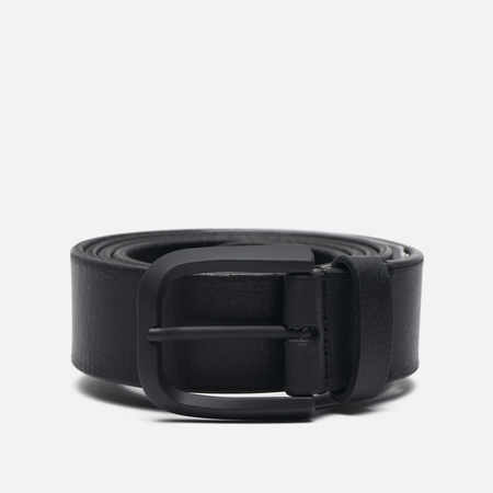 фото Ремень c.p. company leather printed, цвет чёрный, размер 95