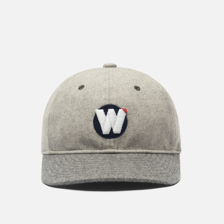 фото Кепка wtaps t-6m 05 wony flannel, цвет серый