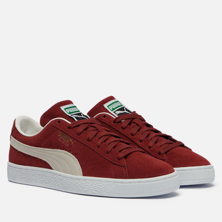 фото Мужские кроссовки puma suede classic xxi, цвет бордовый, размер 37.5 eu