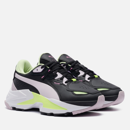 фото Женские кроссовки puma orkid, цвет чёрный, размер 35.5 eu