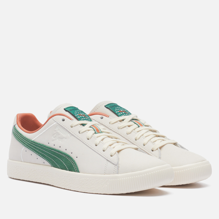 фото Мужские кроссовки puma clyde fg, цвет бежевый, размер 40.5 eu