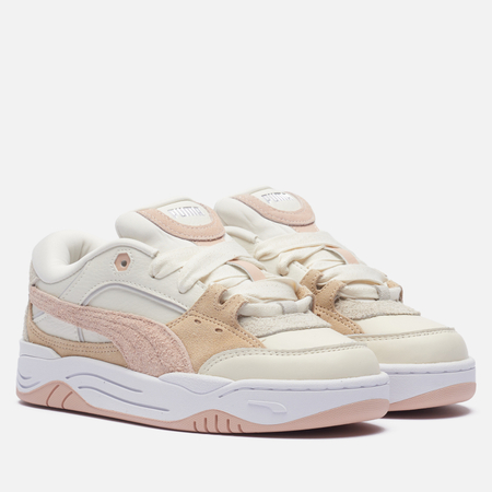 фото Женские кроссовки puma puma-180 premium, цвет бежевый, размер 36 eu