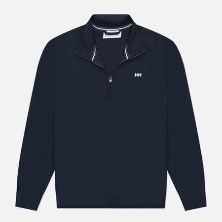 фото Мужская толстовка helly hansen koster 1/2 zip, цвет синий, размер xl