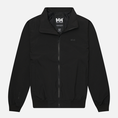 фото Мужская демисезонная куртка helly hansen vika, цвет чёрный, размер m
