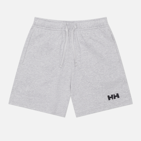 фото Мужские шорты helly hansen hh terry loop, цвет серый, размер m