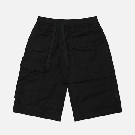фото Мужские шорты maharishi asym hakama, цвет чёрный, размер m