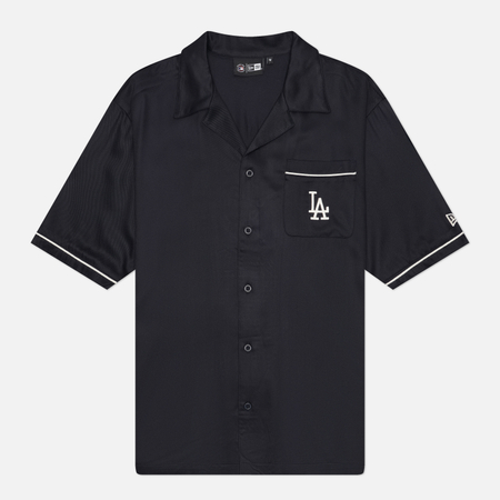 фото Мужская рубашка new era mlb graphic reverse la dodgers, цвет синий, размер s