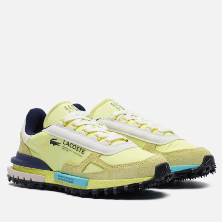 фото Мужские кроссовки lacoste elite active branded, цвет зелёный, размер 40.5 eu