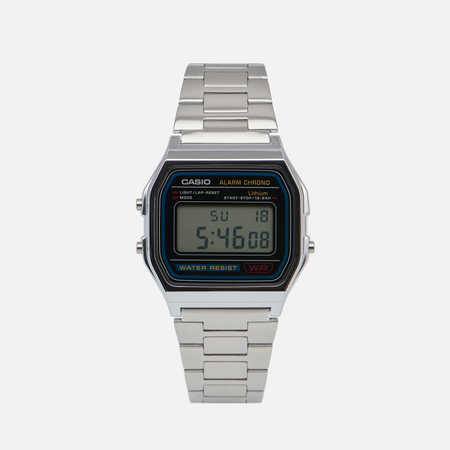 фото Наручные часы casio vintage a158wa-1, цвет серебряный
