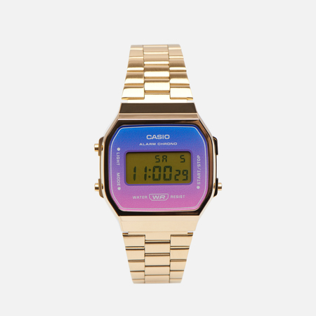 фото Наручные часы casio vintage a168werg-2a, цвет золотой