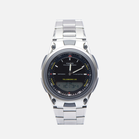 фото Наручные часы casio aw-80d-1a, цвет серебряный