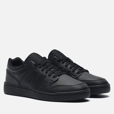 фото Мужские кроссовки new balance bb480l3b, цвет чёрный, размер 41.5 eu