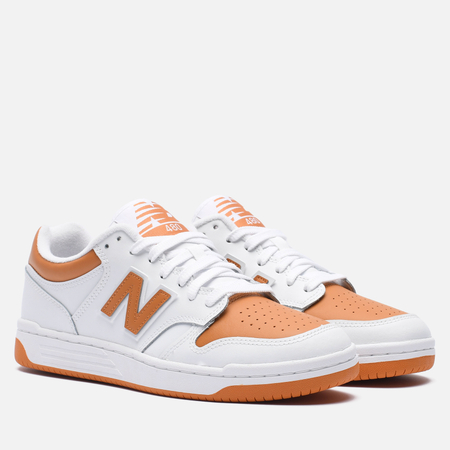 фото Кроссовки new balance bb480lmo, цвет белый, размер 38 eu