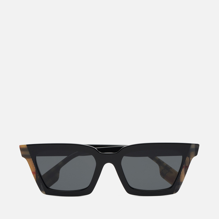 фото Солнцезащитные очки burberry be4392u, цвет чёрный, размер 52mm