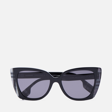 фото Солнцезащитные очки burberry meryl polarized, цвет чёрный, размер 54mm
