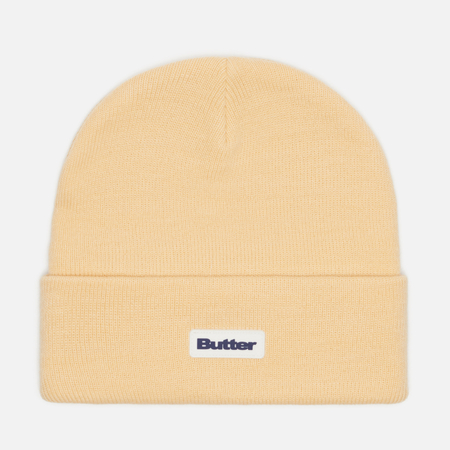фото Шапка butter goods tall cuff, цвет бежевый
