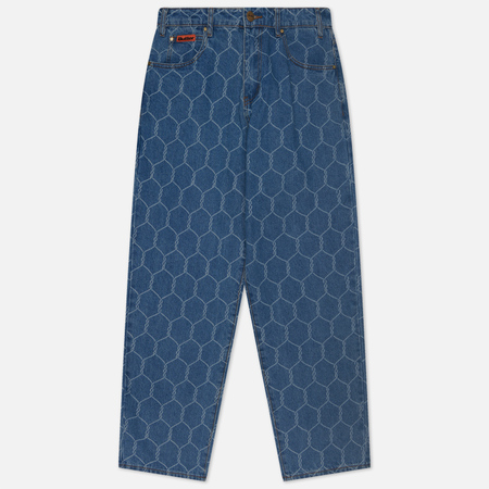фото Мужские джинсы butter goods chain link denim, цвет голубой, размер 28