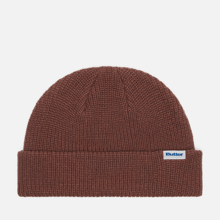 фото Шапка butter goods wharfie, цвет коричневый