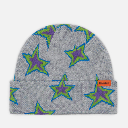 фото Шапка butter goods star, цвет серый