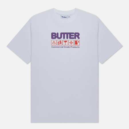 фото Мужская футболка butter goods symbols, цвет белый, размер s