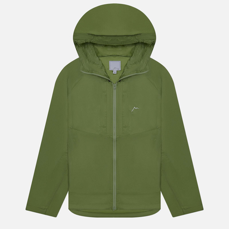 фото Мужская куртка ветровка cayl ripstop nylon, цвет зелёный, размер s