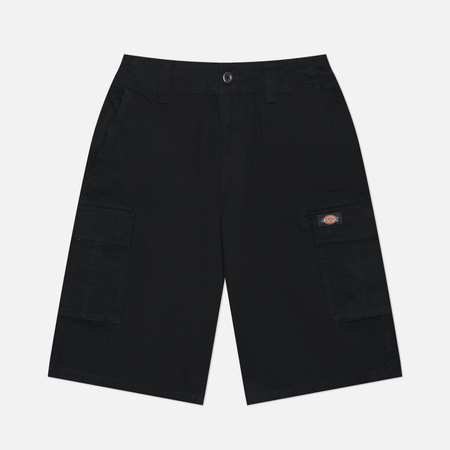 фото Мужские шорты dickies eagle bend cargo, цвет чёрный, размер 38