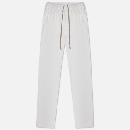 фото Женские брюки rick owens drkshdw edfu berlin drawstring, цвет белый, размер xs