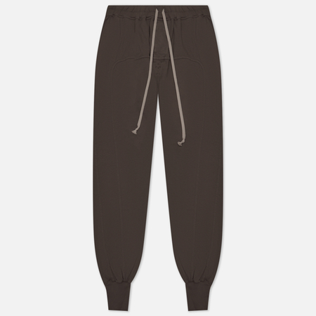 фото Женские брюки rick owens drkshdw luxor prisoner drawstring, цвет коричневый, размер xs