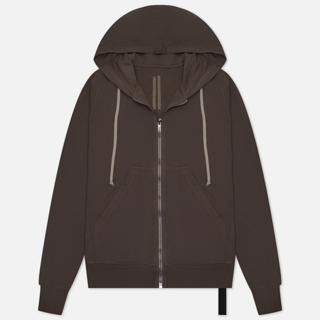 фото Мужская толстовка rick owens drkshdw luxor jason's hoodie, цвет коричневый, размер s