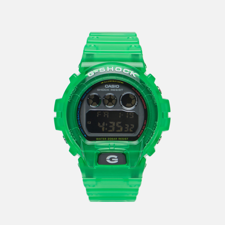 фото Наручные часы casio g-shock dw-6900gl-5, цвет зелёный