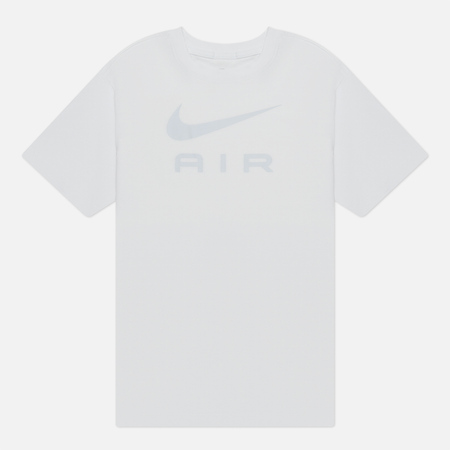 фото Женская футболка nike air loose fit, цвет белый, размер xs