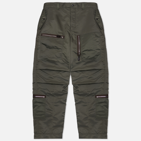 фото Мужские брюки eastlogue flight, цвет оливковый, размер s