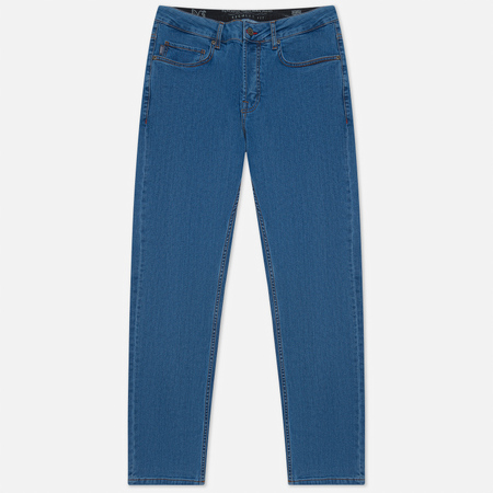 фото Мужские джинсы peaceful hooligan regular fit premium 12 oz denim, цвет синий, размер 28r