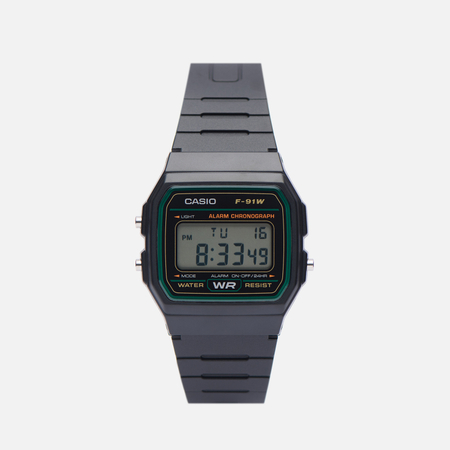 фото Наручные часы casio collection f-91w-3, цвет чёрный