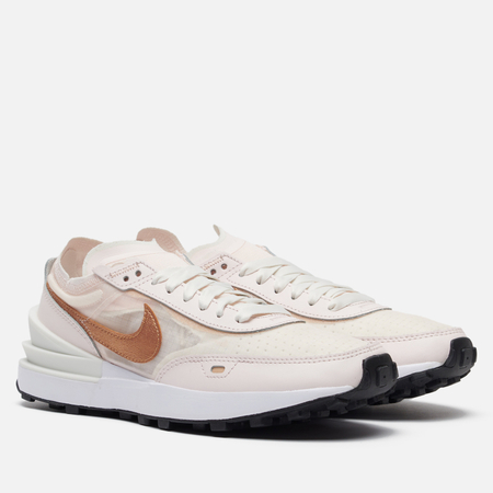 фото Женские кроссовки nike waffle one, цвет розовый, размер 36.5 eu