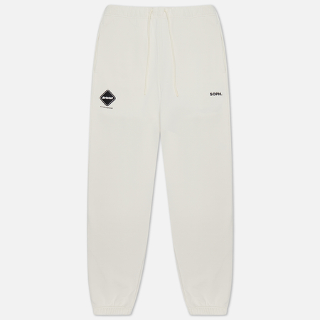 фото Мужские брюки f.c. real bristol emblem, цвет бежевый, размер s