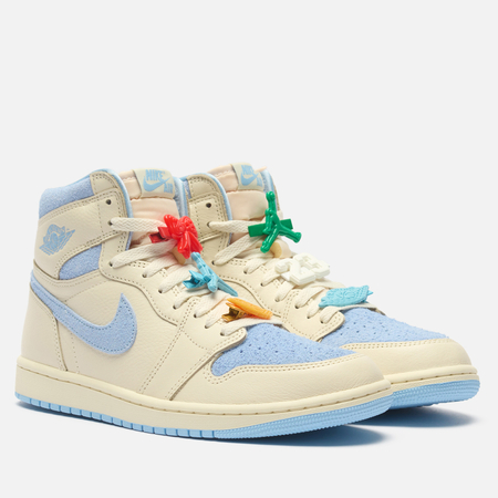 фото Кроссовки jordan wmns air jordan 1 retro high og, цвет бежевый, размер 43 eu