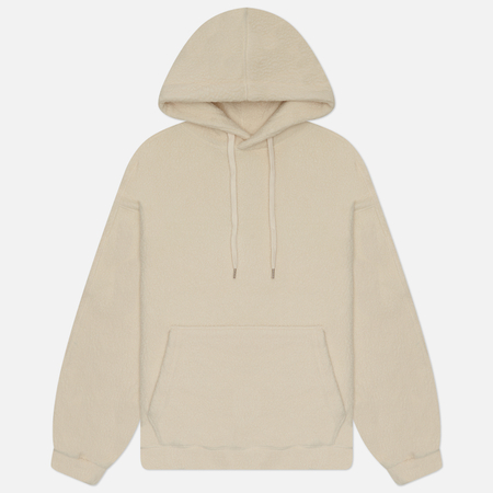фото Мужская толстовка frizmworks grizzly fleece hoodie, цвет бежевый, размер m