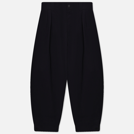 фото Мужские брюки frizmworks curved cuffs, цвет чёрный, размер m